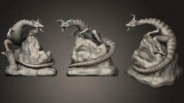 3D model Lizard Dragon (STL)